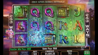 Mega Win Cash Cove $125 pull Sands Singapore Casino