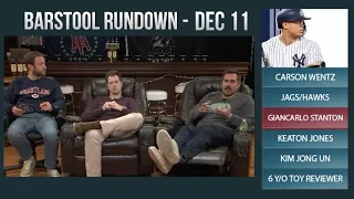 Barstool Rundown - December 11, 2017