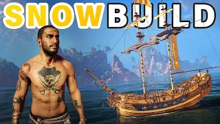 SNOW Ship Build Guide | STRONGEST Ship in the game ► Skull & Bones