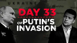 Russia Ukraine War Live Updates | Day 33 Of Putin's Invasion | LIVE Updates From Battleground