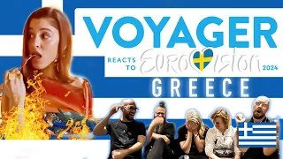 VOYAGER reacts to Marina Satti - Eurovision 2024 🇬🇷