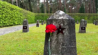 Захоронение Советских Войнов на городском кладбище Luckenwalde 8.05.2021