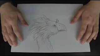 Chocobo | Drawing Upside Down ASMR - Roleplay Remedy