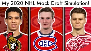 2020 NHL Mock Draft Lottery Simulation! (Top 15 Prospect Rankings & Habs/Red Wings/Sens Talk)