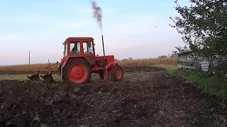 2x MTZ 82 - Őszi Szántás | МТЗ 82 вспашка | Autumn Plowing [Gopro/Dji Phantom]