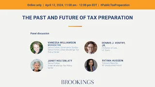 The past and future of public tax preparation