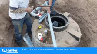 Instalación de Biodigestor Farplast