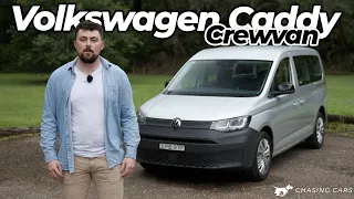 Volkswagen Caddy Crewvan 2022 review | perfect small business van? | Chasing Cars