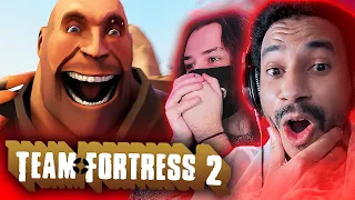 Anime Fans React to Team Fortress 2 (Meet The Team)
