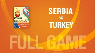 Serbia vs Turkey | SEMIFINALS | EUROVOLLEY AZERBAIJAN AND GEORGIA 2017