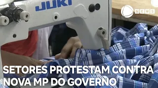 Setores da economia protestam contra MP do Equilíbrio Fiscal