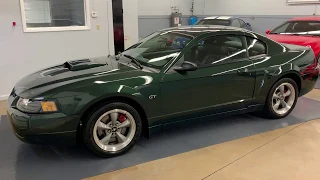 2001 Ford Mustang Bullitt GT — walk-around / cold start video