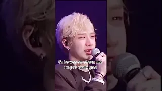 I was crying but then laughed at the end when Felix said I'm not crying 😭