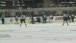 Red Wings Prospect Sebastian Cossa Makes Incredible Toe Save For Toledo Walleye