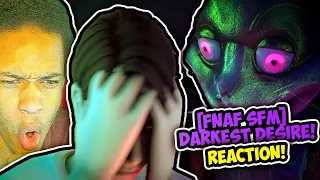 FNAF GLITCHTRAP SONG (Darkest Desire) LYRIC VIDEO - Dawko & DHeusta REACTION || ENTER THE GLITCH!