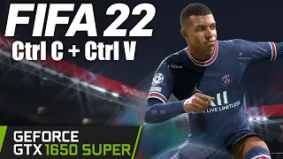 FIFA 22 on GTX 1650 SUPER | 1080p 1440p 4K | PC Performance Gameplay!