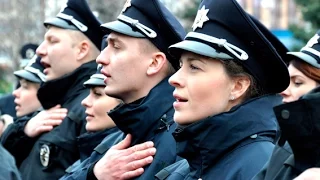 У Полтаві нова патрульна поліція прийняла присягу