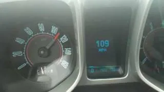 2010 Chevy Camaro - Top Speed on NE Highway -