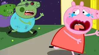 Zombie Apocalypse, Zombies Appear At Peppa House - Peppa Pig Horror Animation