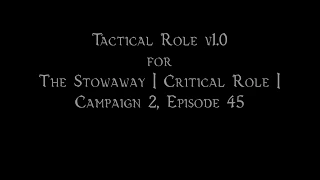 c2e45 Tactical Role