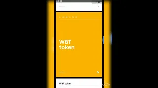 WHITEBIT TOKEN #WBT