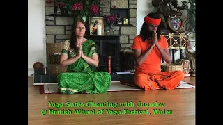 Yoga Sutra Chapter 1  Chanting and explanation with Yogachariya Jnandev