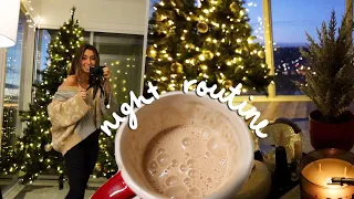 My HOLIDAY Night Routine! *in lockdown lol* Vlogmas Day 13!