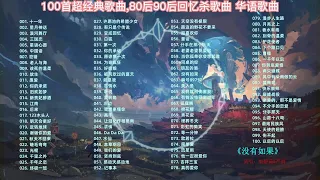 精选100首宝藏级歌曲合集，最好听的经典歌曲，值得你收藏 p01 001. 十一年