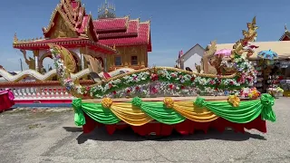 Lao New Year | Lao Festival Yummy Food Entertainment Music Dance | Buddhist  Temple Asian Gathering