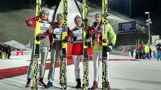 Konkurs Drużynowy w Willingen 15.02.2019 - Ceremonia / Wygrana Polski