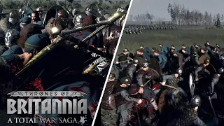 TOTAL WAR | Thrones of Britannia Battle | Norseman vs Mercia