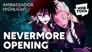 If Nevermore Had an Anime Opening | WEBTOON AMBASSADOR HIGHLIGHT