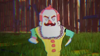 HELLO NEIGHBOR CARTOON CLOWN NEIGHBOR - Hello Neighbor ACT 2