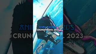 Anime Awards Crunchyroll 2023 #anime #amv #trending #shorts #animeedit