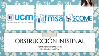 Obstrucción Intestinal - Cirugía- Reforzamiento Académico UCM