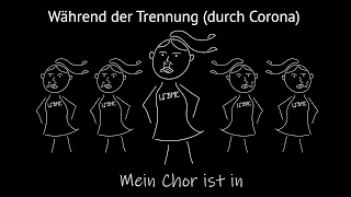 Während der Trennung (durch Corona) – Johannes Brahms, Berliner Mädchenchor (virtual choir)