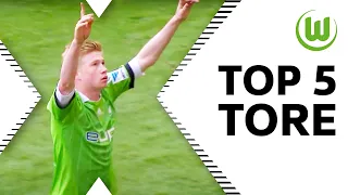 Hier wurde Kevin De Bruyne zum Weltstar | Wahnsinns-Tore beim VfL Wolfsburg