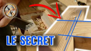 The SECRET of a MORTISE TENON JOINT - THE MISTAKE TO AVOID - TRADITIONAL WOODEN FRAMEWORK