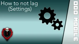 How to fix lag in dbd mobile