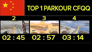 [CFQQ] TOP 1 PARKOUR CF PHÁ TAN MỌI KỶ LỤC PARKOUR CF THẾ GIỚI