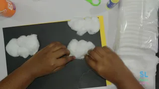 Paper craft for Kids - Let's make a Night Sky