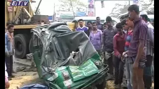 Accident  Total Dead 15 in , Ekushey Television ltd, 30 01 15