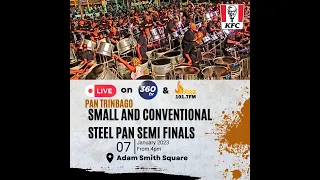 PAN Trinbago Small & Conventional Steel Pan Semi-Finals