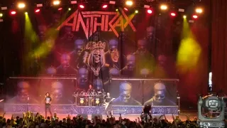 Anthrax live in Cuyahoga falls Ohio on slayers farewell tour 6/7/18
