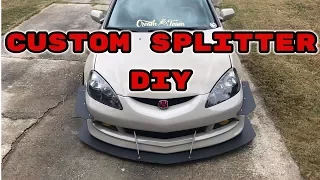 HOW TO MAKE YOUR OWN CUSTOM SPLITTER|CANARD