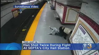 Police Release Surveillance Video Startling Video Of Robbery At SEPTA Station