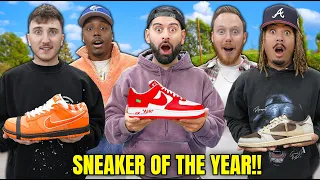 TOP 5 SNEAKERS OF 2022!! *YOUTUBERS DECIDE AND THINGS GOT HEATED*