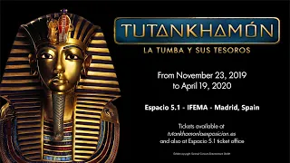 Tutankhamun, His Tomb and Its Treasures exhibition | Walkthrough | Madrid, Spain, 2019-2020