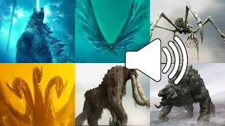 todos os rugidos dos monstros de godzilla 2 o rei dos monstros