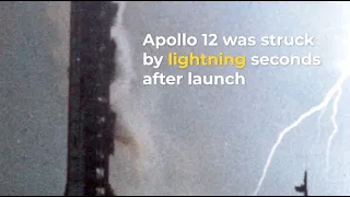 Flashback: Apollo 12's Rocket Struck By Lightning Twice During Launch